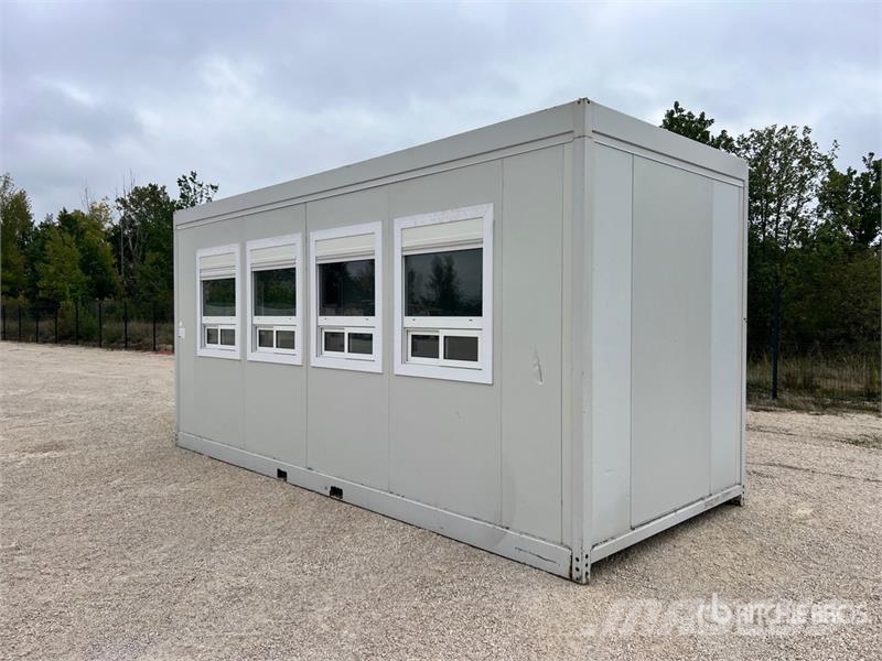  Bungalow De Chantier Roadwork Cabin مقطورات أخرى