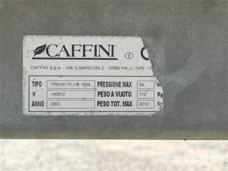 Caffini Trend Plus 1600 L Atomizer Ostale poljoprivredne mašine