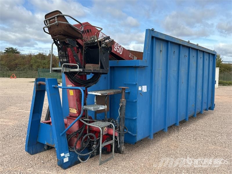 Caisson Ampliroll Grue HMF 950 Коммерческий транспорт - Другие