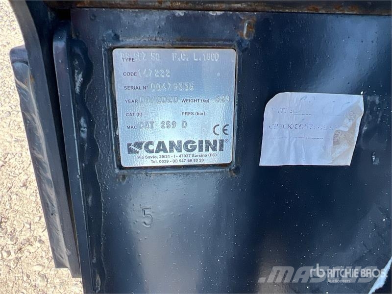 Cangini BS SPZ 50 Skid Steer Broom Навесные щетки