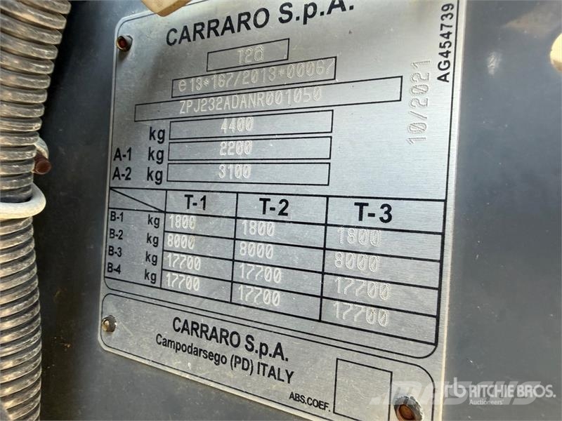 Carraro AGRICUBE 105 VL 4WD Tractor Traktorer