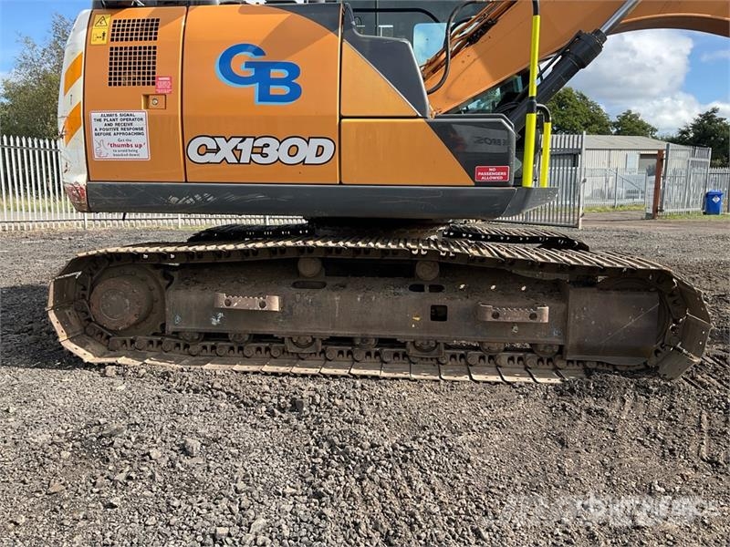 CASE CX130D Tracked Excavator Crawler excavators