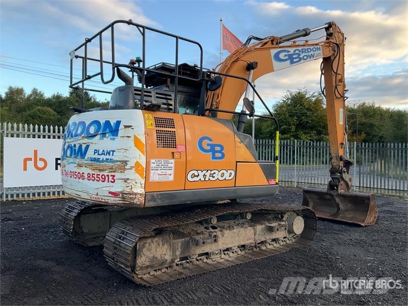 CASE CX130D Tracked Excavator Escavadoras de rastos