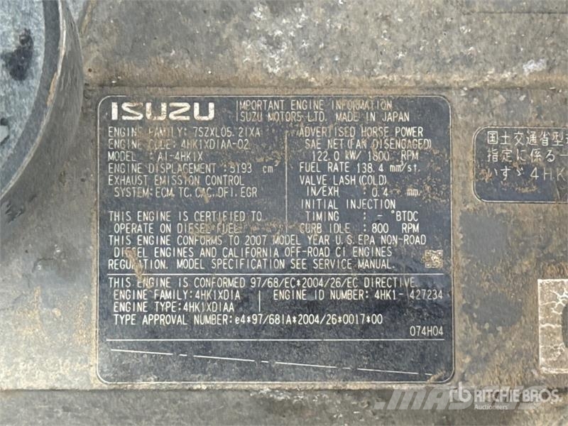 CASE CX225 SR Pelleteuse Tracked Excavator Гусеничні екскаватори