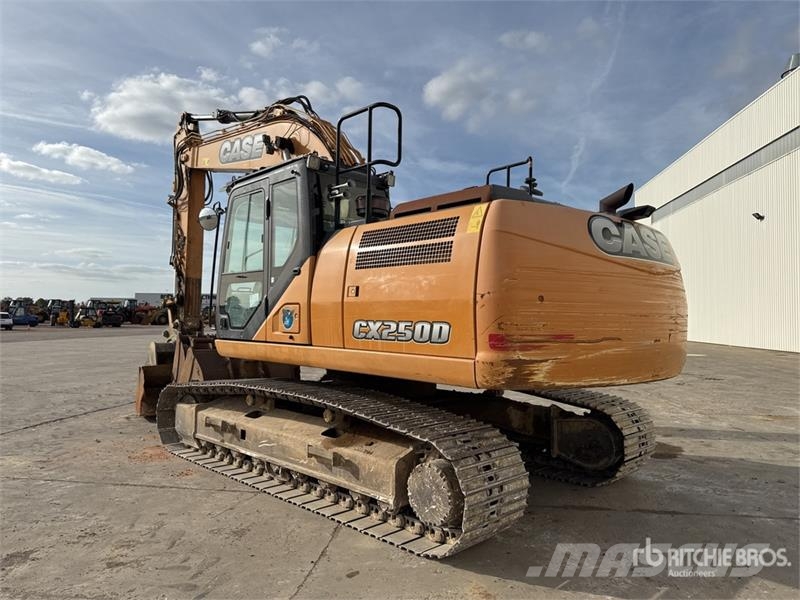 CASE CX250D Pelle Sur Chenille Tracked Excavator Bagri goseničarji