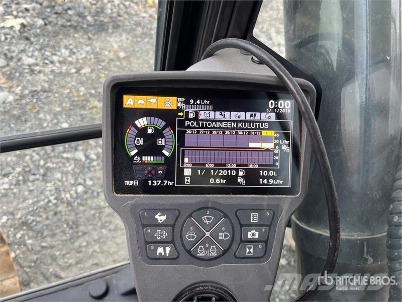 CASE CX250D Tracked Excavator Kāpurķēžu ekskavatori