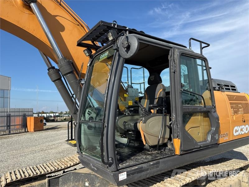 CASE CX300D Tracked Excavator Pásové rýpadlá