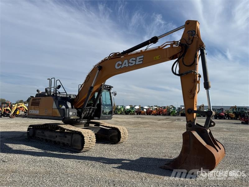 CASE CX300D Tracked Excavator Pásové rýpadlá