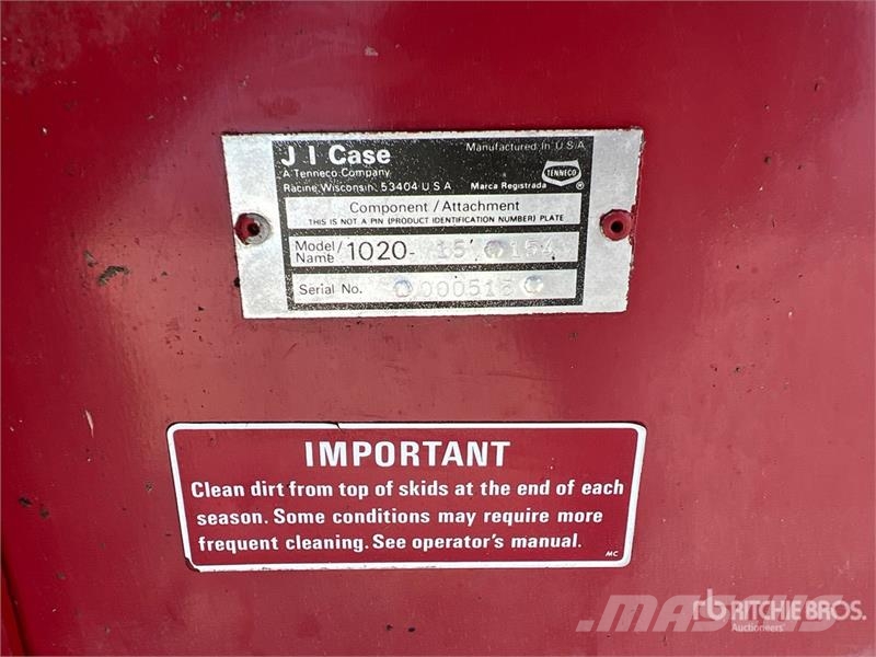 Case IH 1020 Kombainide heedrid