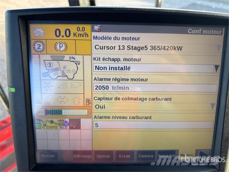 Case IH Axial Flow 8250 Harvest Command Combine Harvester Kombajni