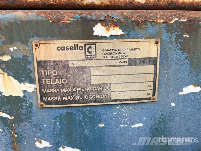 Casella PGS150 Dump Trailer Overige aanhangers