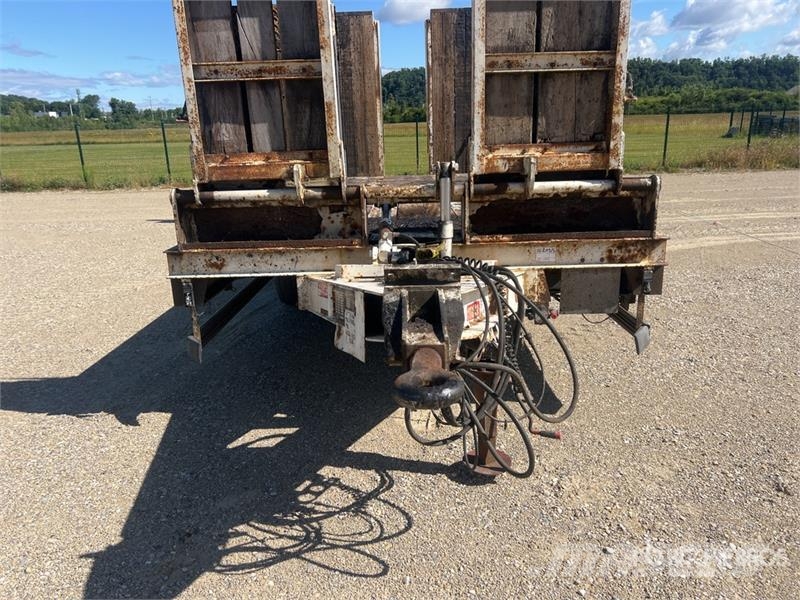 Castera 3TS24TSA Tri/A Remorque Porte-Engin 3 Essieux Lowb Remorque surbaissée