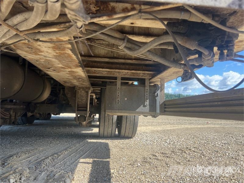 Castera 3TS24TSA Tri/A Remorque Porte-Engin 3 Essieux Lowb Remorque surbaissée