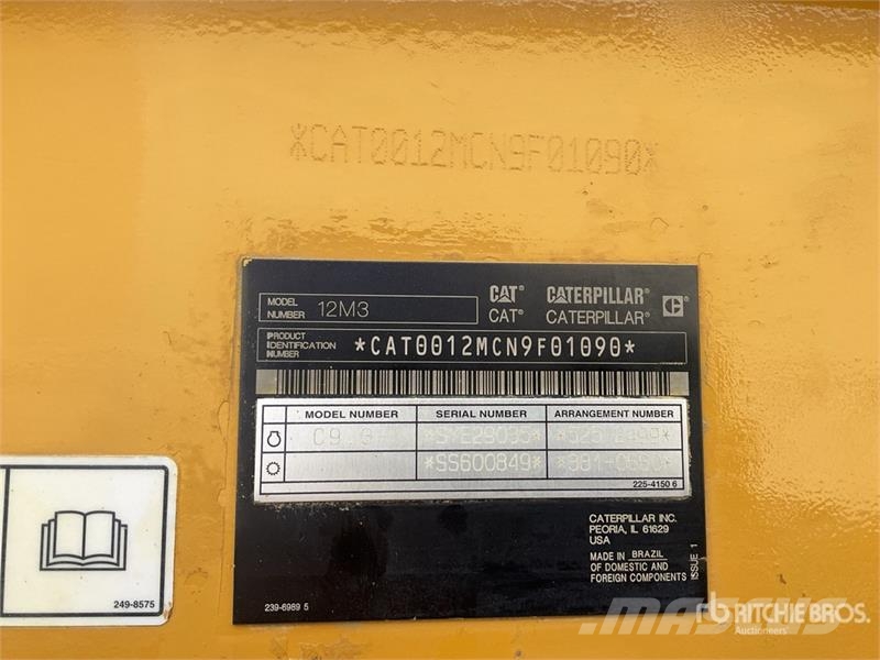 CAT 12M3 Motor Grader Graders