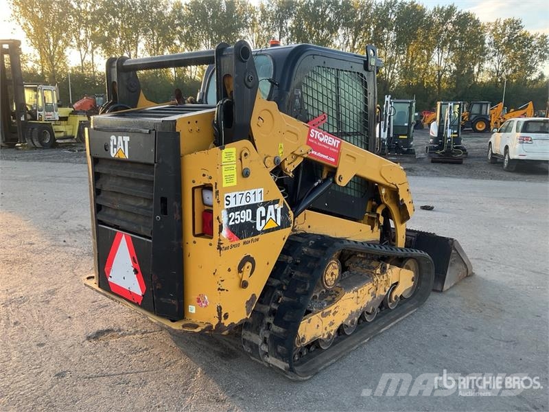CAT 259D Skid steer mini nakladalci