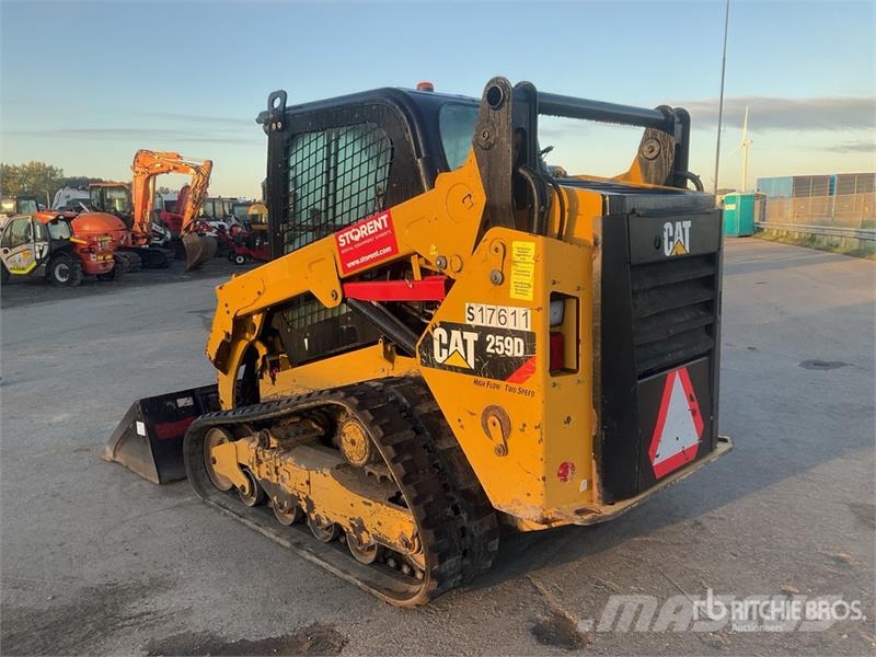 CAT 259D Skid steer mini nakladalci