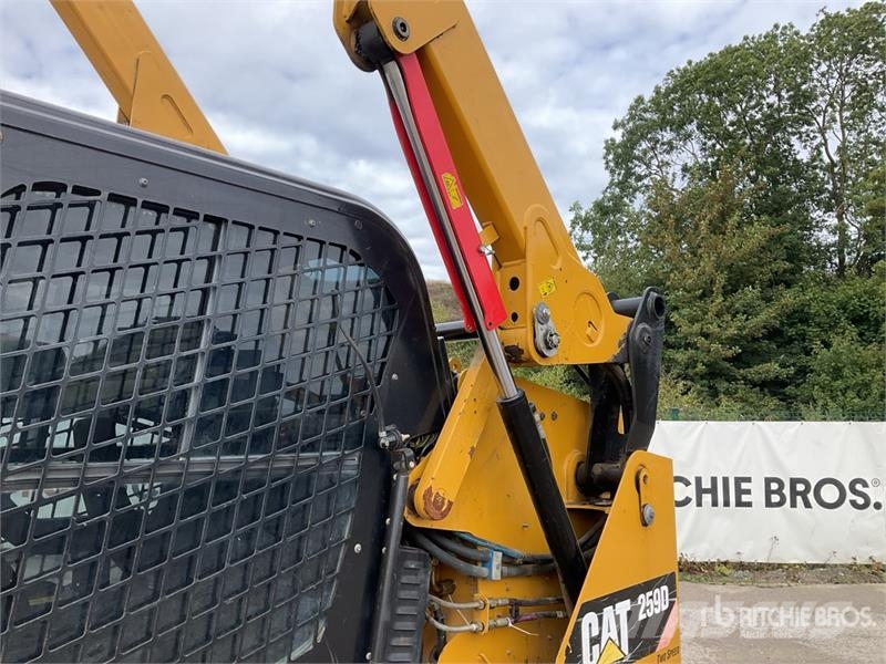 CAT 259D Tracked Skid Steer Loader Minilæsser - skridstyret