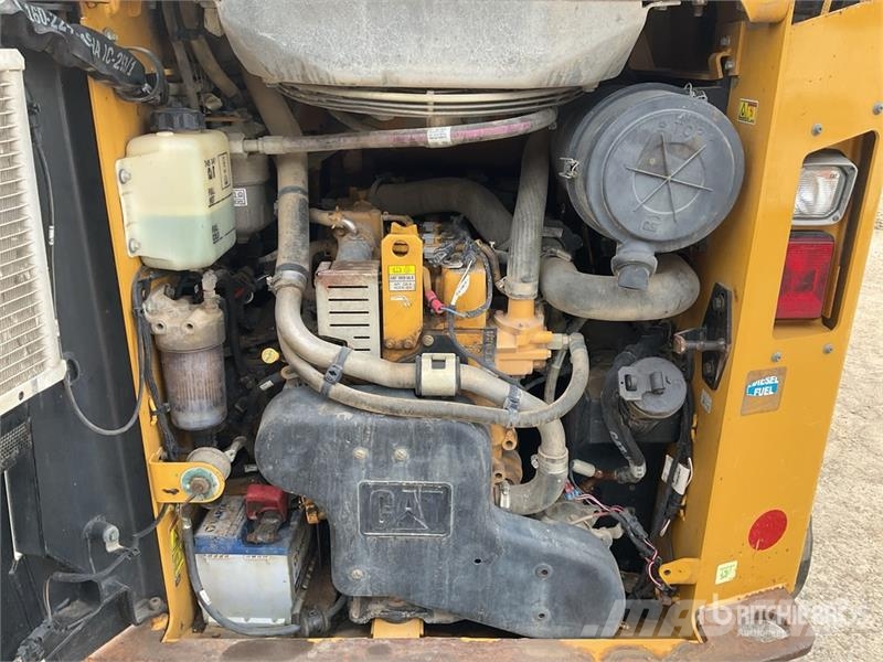 CAT 259D Tracked Skid Steer Loader Minilæsser - skridstyret