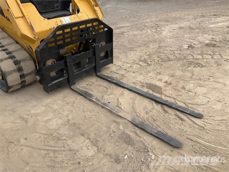 CAT 259D Tracked Skid Steer Loader Minilæsser - skridstyret