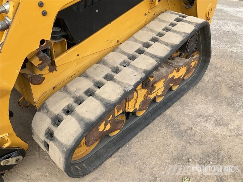 CAT 259D Tracked Skid Steer Loader Minilæsser - skridstyret