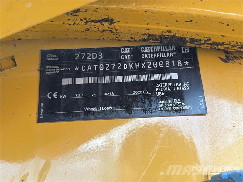 CAT 272D3 Two-Speed Skid Steer Loader Skid steer mini utovarivači