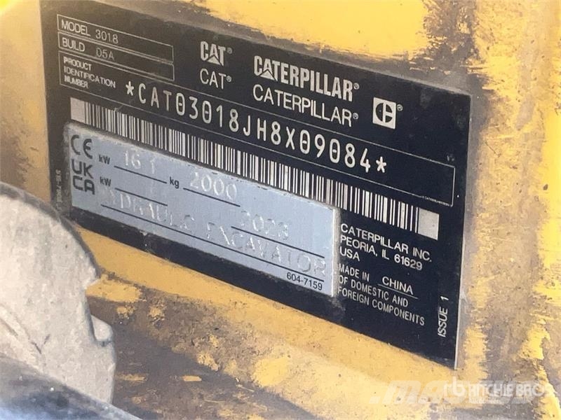 CAT 301.8-05 Mini Excavator Mini excavadoras < 7t