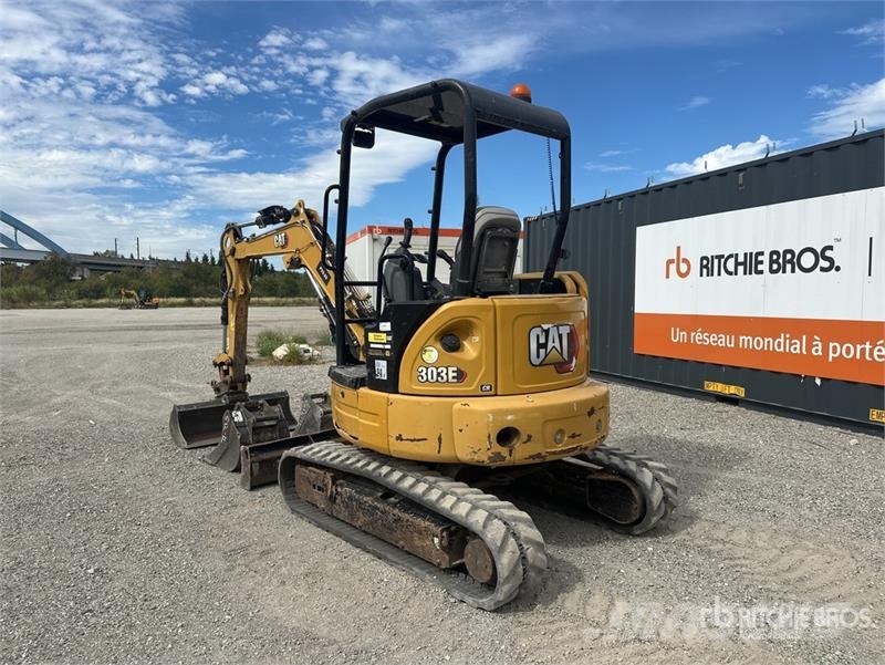 CAT 303E Mini-Pelle Mini Excavator Minigravemaskiner