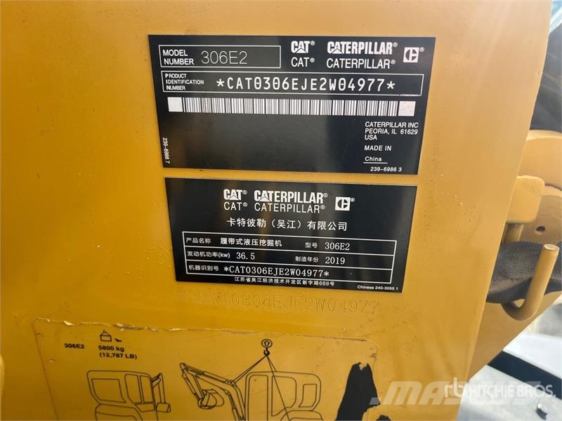 CAT 306E2 Tracked Excavator Bagri goseničarji