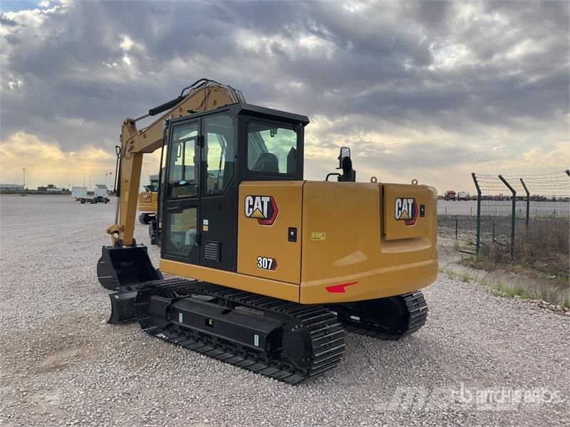 CAT 307 Rupsgraafmachines
