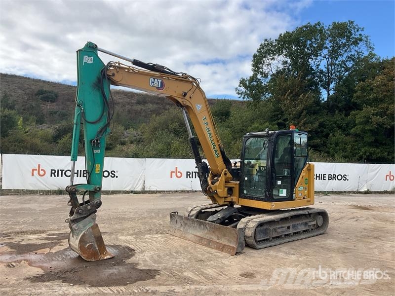 CAT 308 CR Tracked Excavator Kāpurķēžu ekskavatori