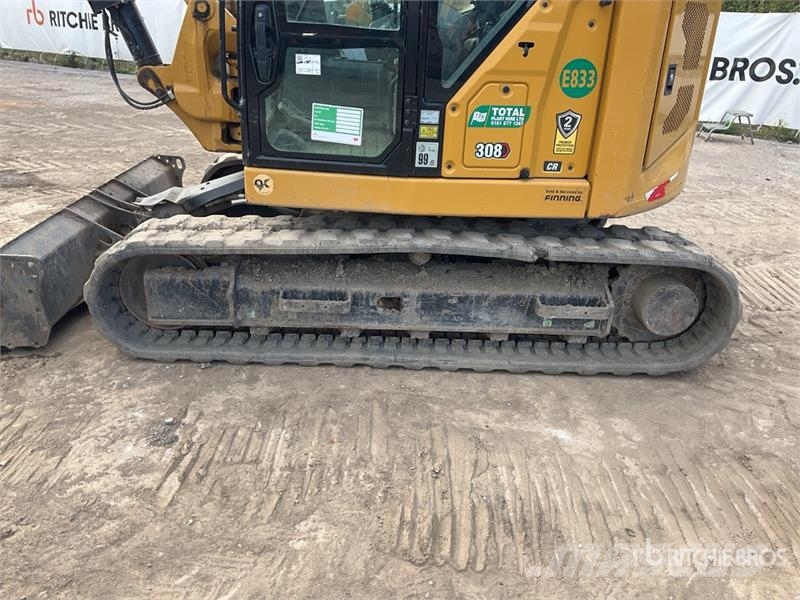 CAT 308CR Tracked Excavator حفارات زحافة