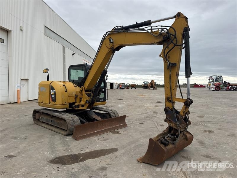 CAT 308E2 CRSB Pelle Sur Chenilles Tracked Excavator Lánctalpas kotrók
