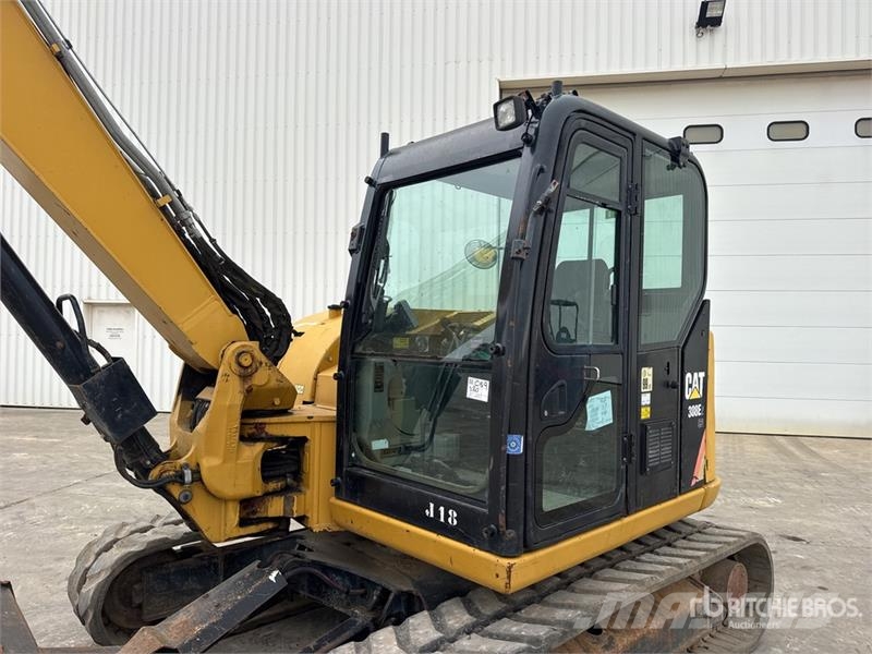 CAT 308E2 CRSB Pelle Sur Chenilles Tracked Excavator Lánctalpas kotrók