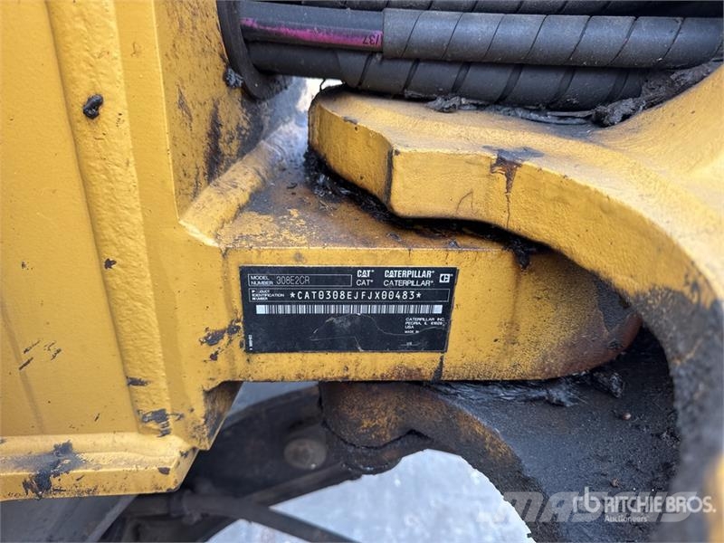 CAT 308E2 CRSB Pelle Sur Chenilles Tracked Excavator Lánctalpas kotrók