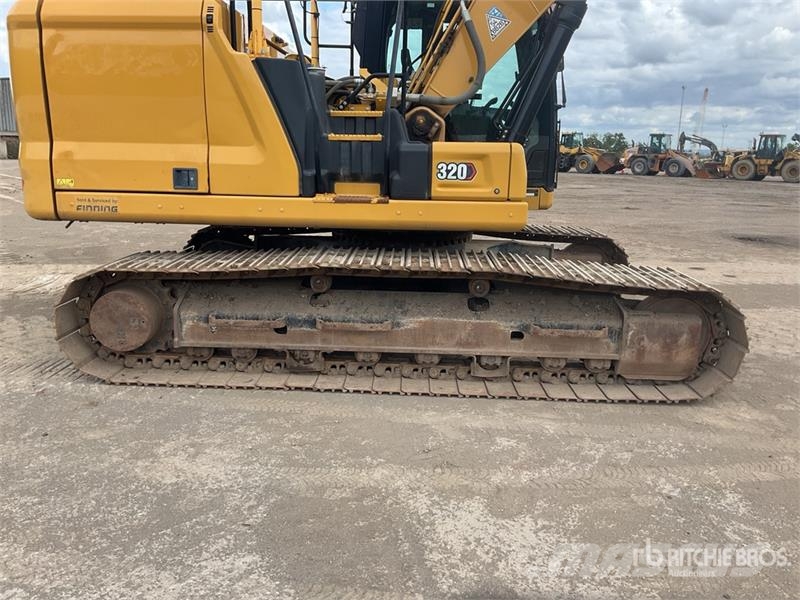 CAT 320 Tracked Excavator Paletli ekskavatörler
