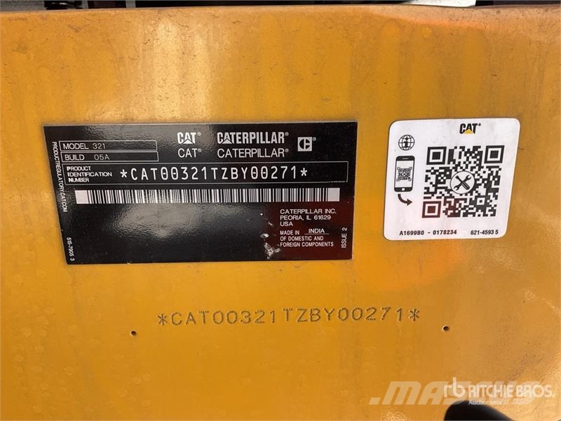 CAT 321 Tracked Excavator (Unused) Telakaivukoneet