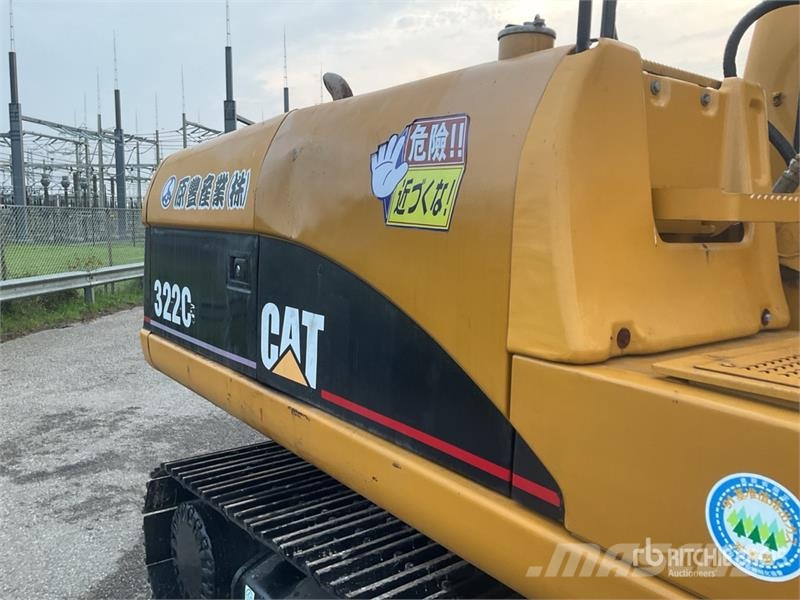 CAT 322C Tracked Excavator Gravemaskiner på larvebånd