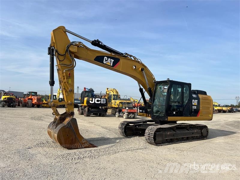 CAT 323ELN Tracked Excavator حفارات زحافة