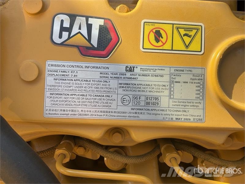 CAT 324 Tracked Excavator (Unused) Telakaivukoneet