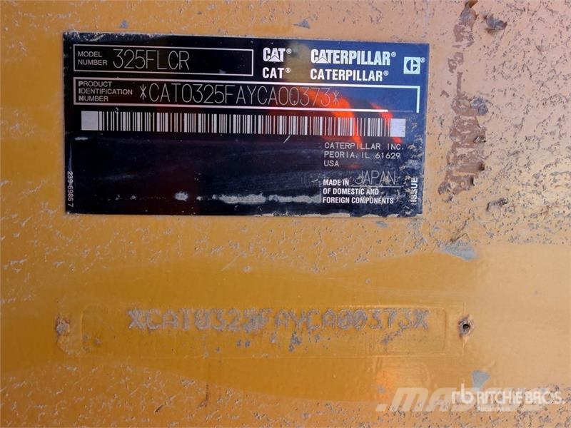 CAT 325FLCR Pelle Sur Chenilles Tracked Excavator Raupenbagger
