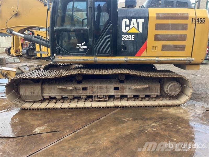 CAT 329EL Long Reach Tracked Excavator Bageri guseničari