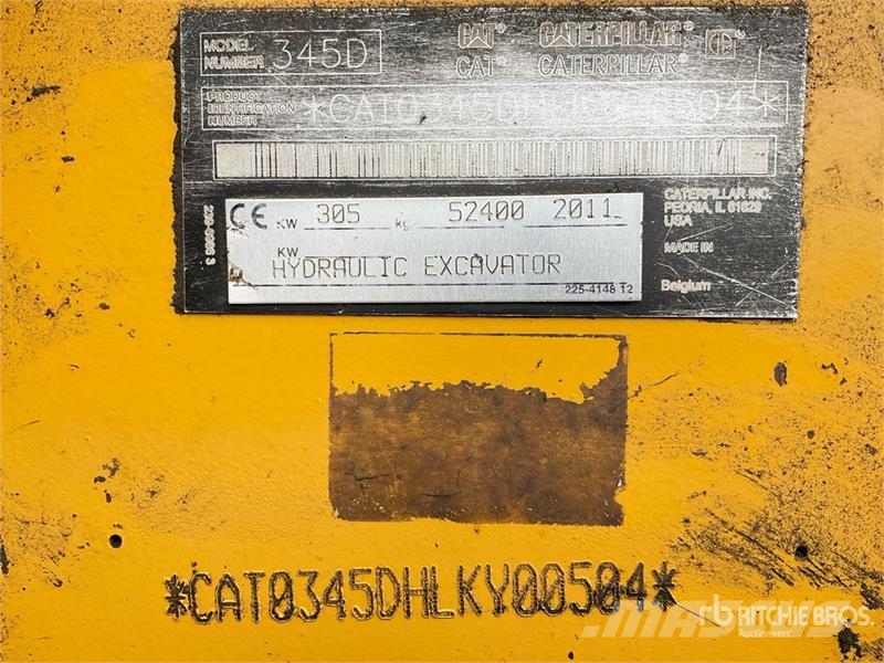 CAT 345D Tracked Excavator Crawler excavators