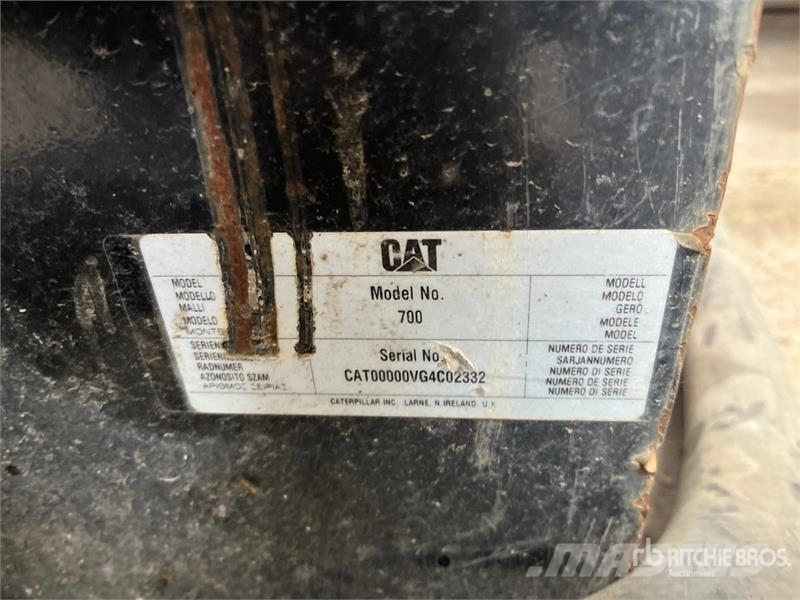 CAT 700 700 kVA Hooklift Containerized Generator Set Dīzeļģeneratori