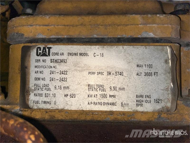 CAT 700 700 kVA Hooklift Containerized Generator Set Dīzeļģeneratori