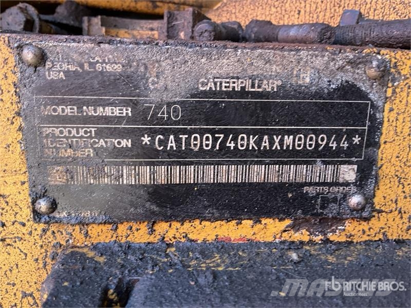 CAT 740 Dumpers articolati