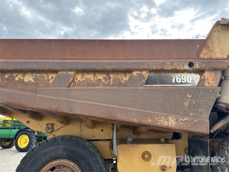 CAT 769D Tombereau Rigide Haul Truck 연결식 홀러