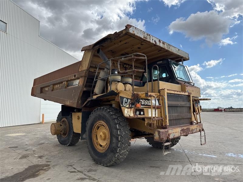 CAT 769D Tombereau Rigide Haul Truck 연결식 홀러