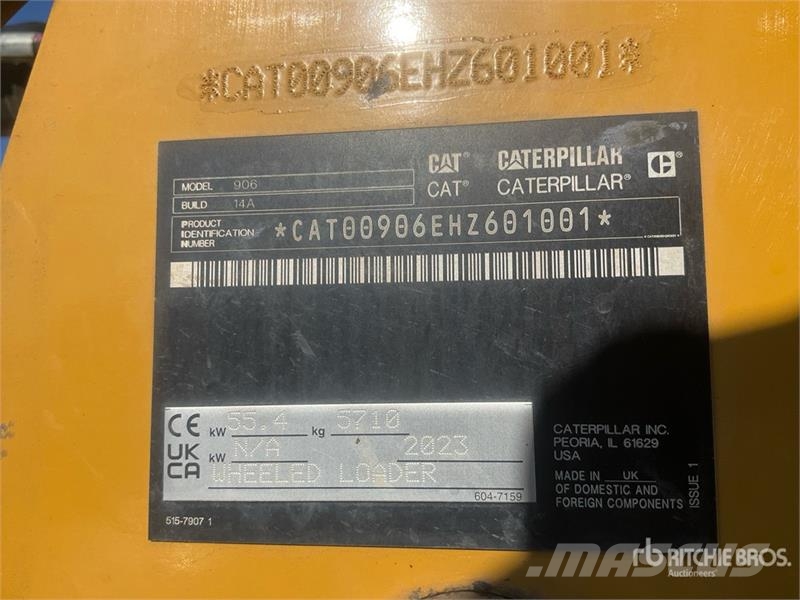 CAT 906 Radlader