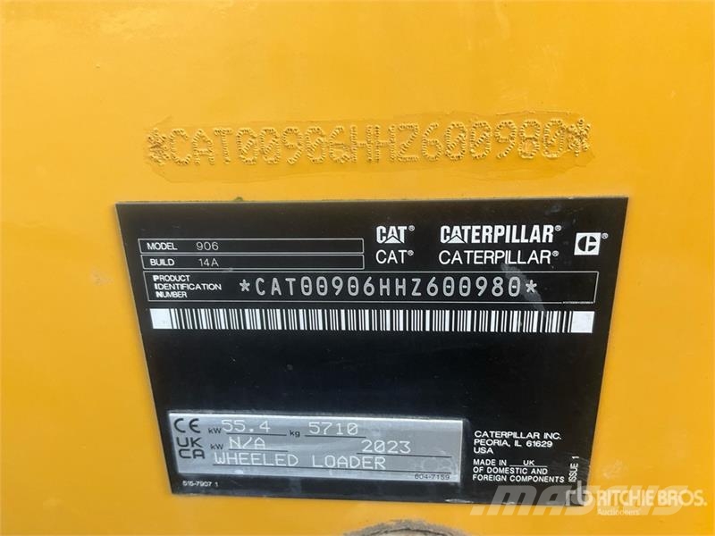 CAT 906 Radlader