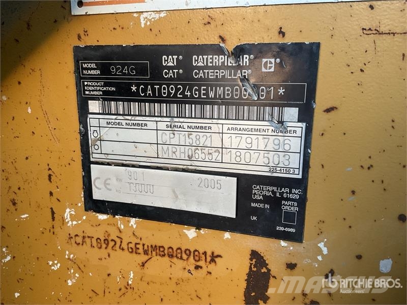 CAT 924G Wielladers